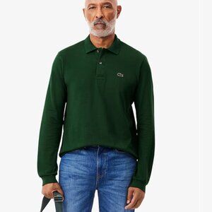 Lacoste Classic Fit Pine Green Long Sleeve (L)